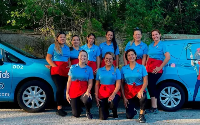 Cleaning tips from a Let's Clean Maids professional working in a Sarasota home